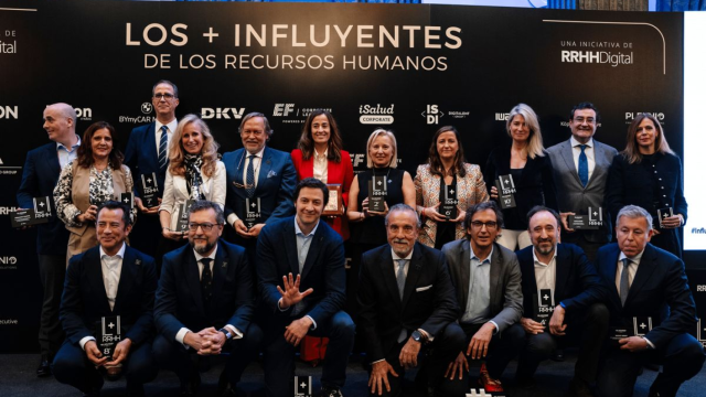 Imagen de la gala 'Los + influyentes de los Recursos Humanos'
