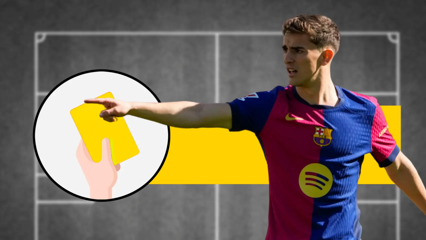 Tarjeta amarilla: Gavi