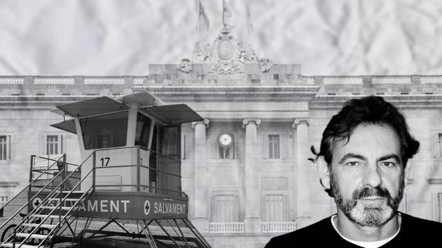 Oscar Camps, el Ayuntamiento de Barcelona y una torre de vigilancia de playas