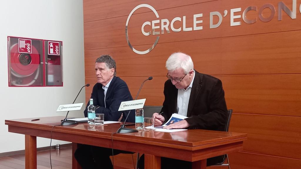 Imagen conjunta de Jaume Guardiola y Miquel Nadal