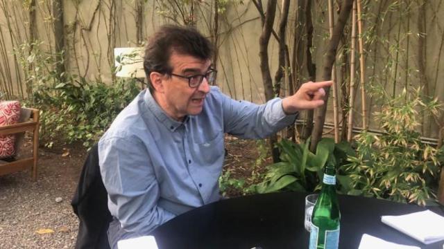 Javier Cercas, en una entrevista con 'Letra Global'