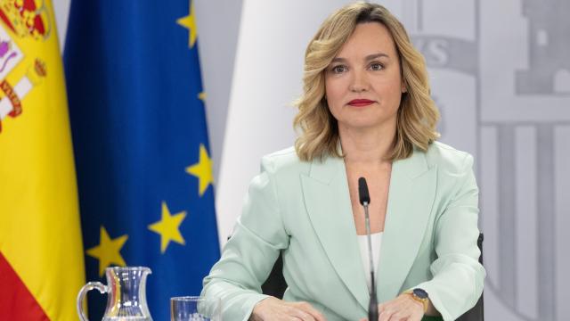 La ministra portavoz del Gobierno, Pilar Alegría (PSOE)