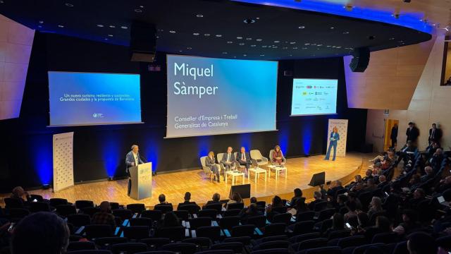 El 'conseller' de Empresa, Miquel Sàmper, en el Tourism & Economy Summit