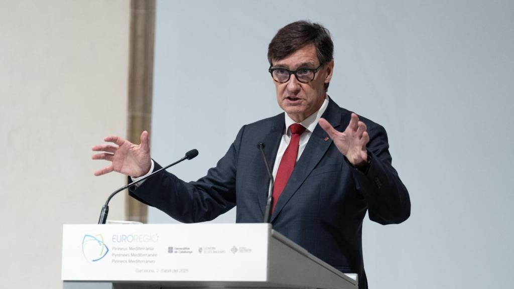 El presidente de la Generalitat, Salvador Illa