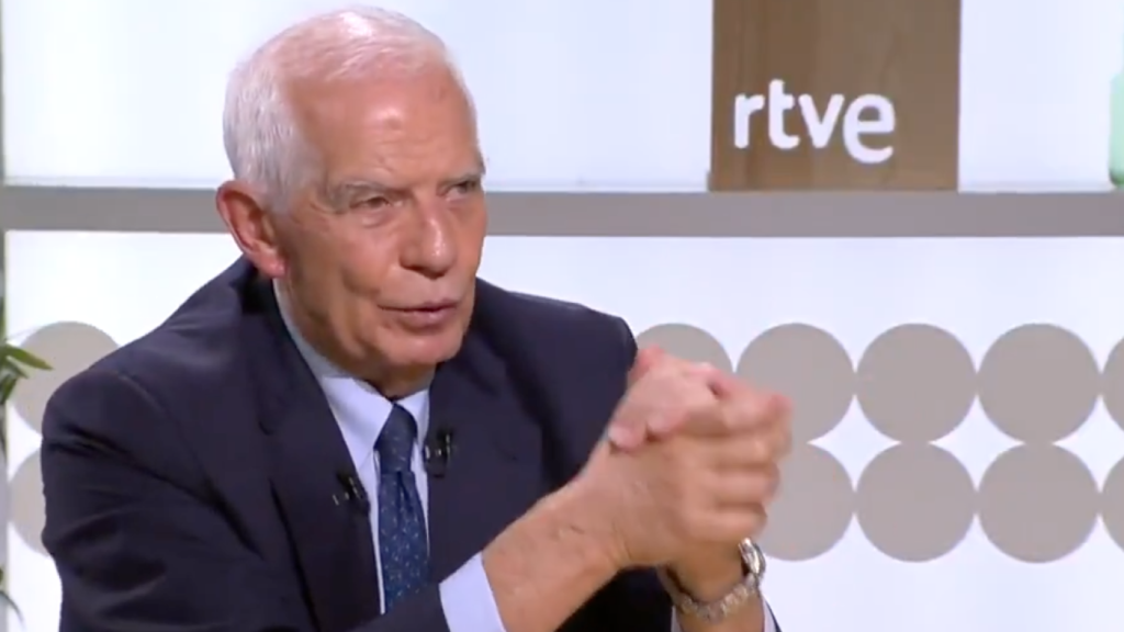 El exjefe de la diplomacia europea Josep Borrell en 'Cafè d'Idees'