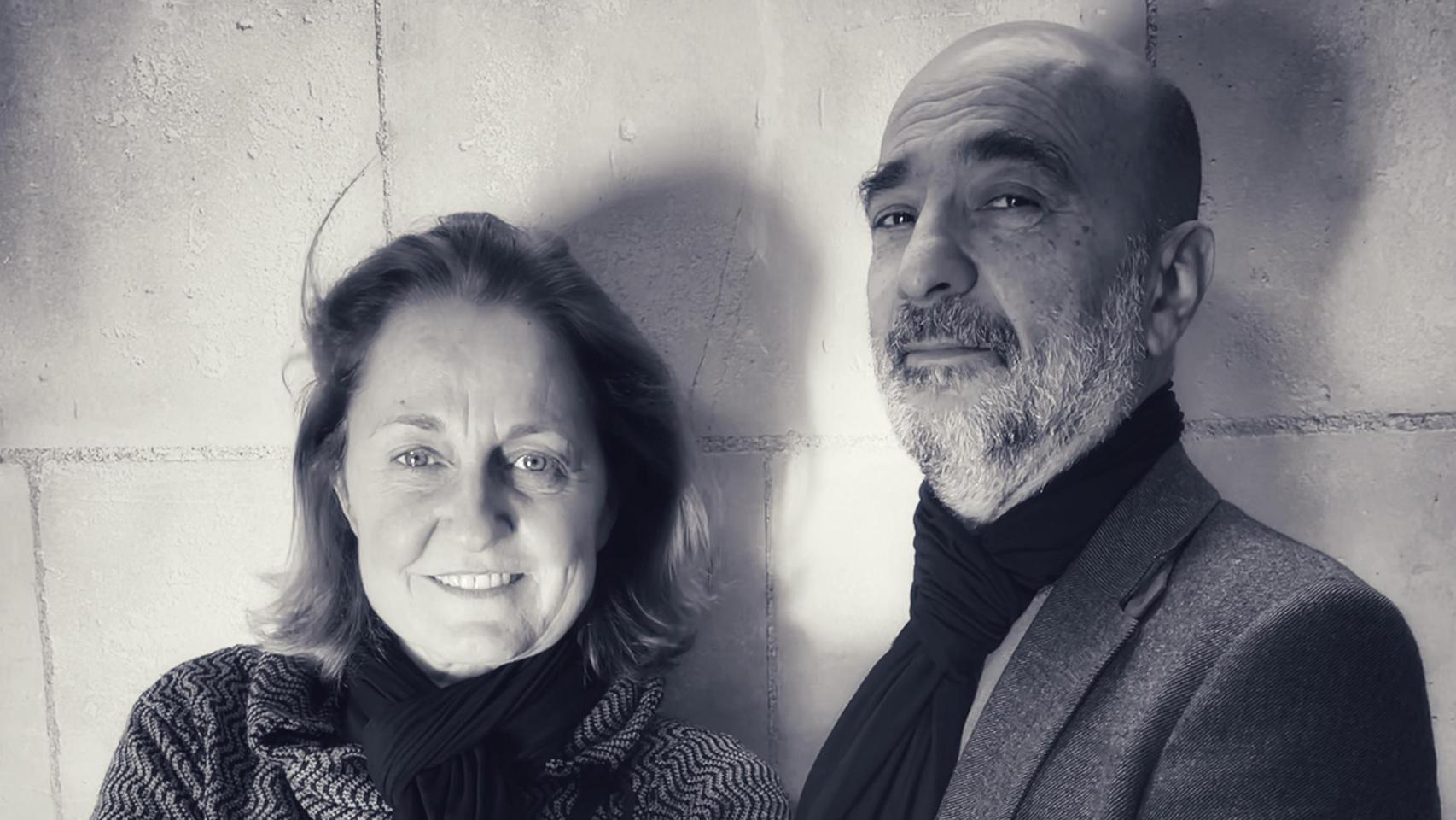 Imagen conjunta de Maria Vancells y Agustín Méndez