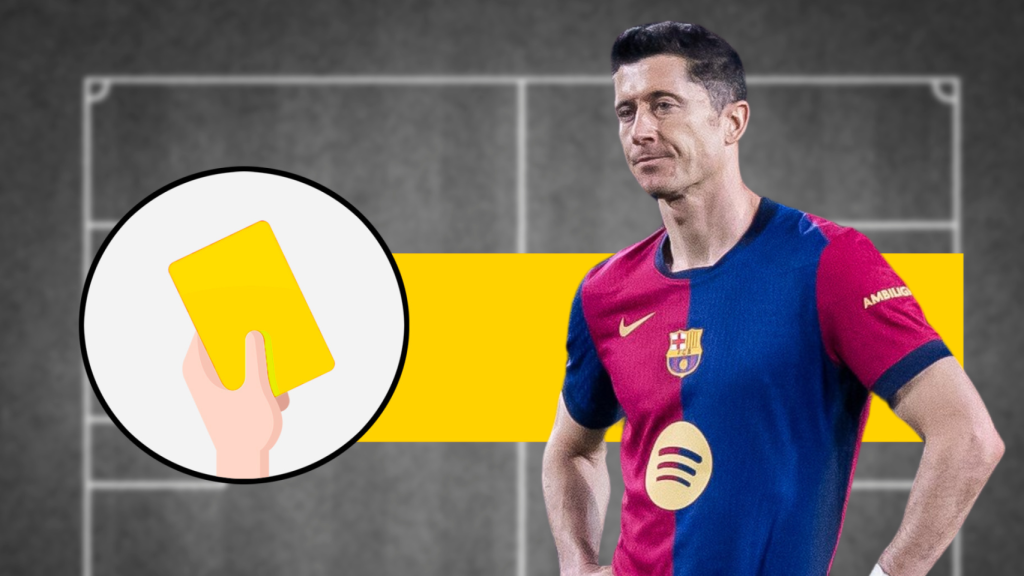 Tarjeta amarilla para Robert Lewandowski