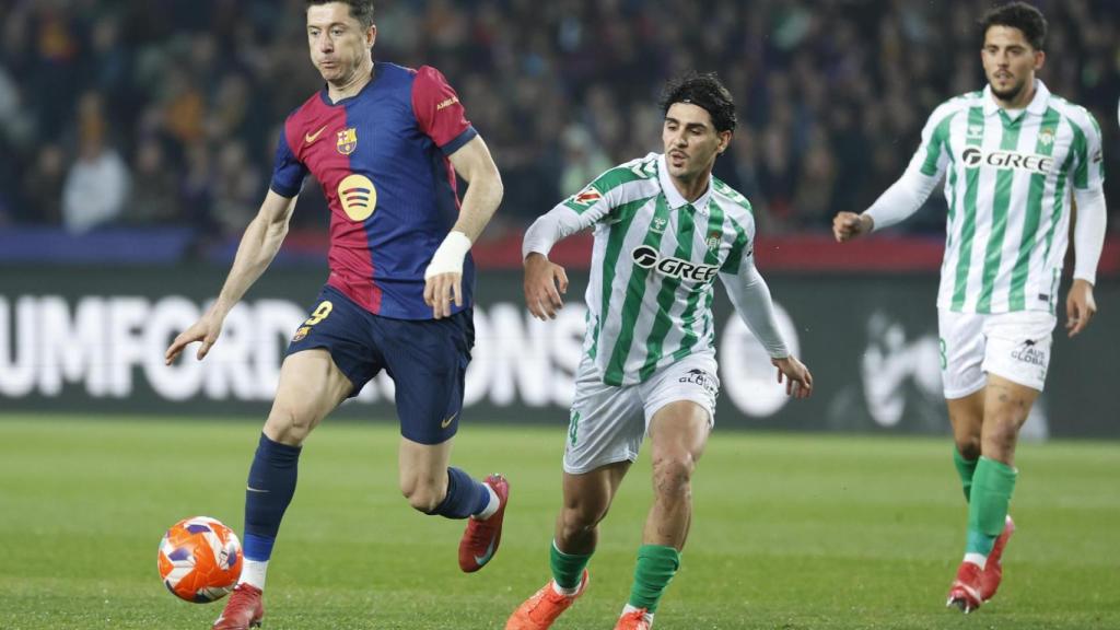 Lewandowski, contra el Betis