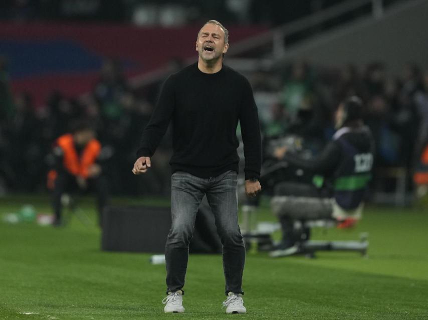 Flick grita contra el Betis