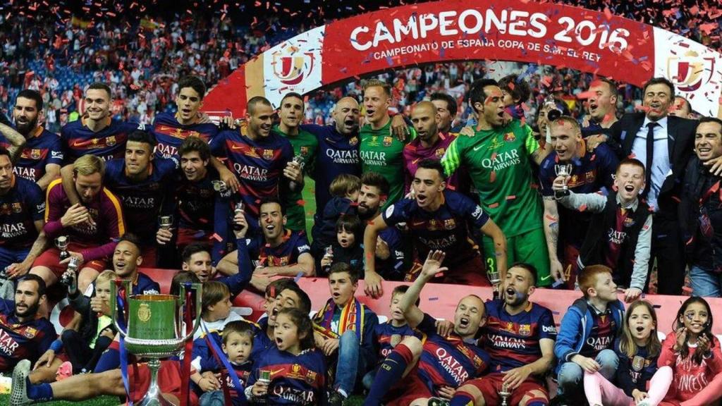 El Barça, campeón de la Copa del Rey de 2016