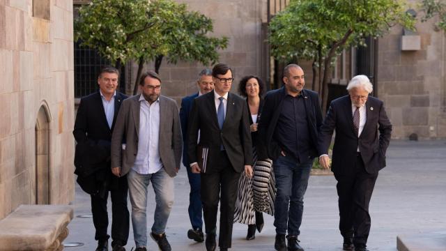 Salvador Illa se reúne con los agentes económicos y sociales