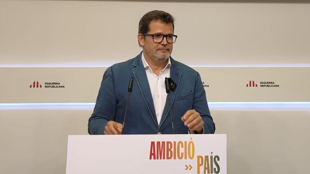 El vicesecretario general de Comunicación de ERC, Isaac Albert