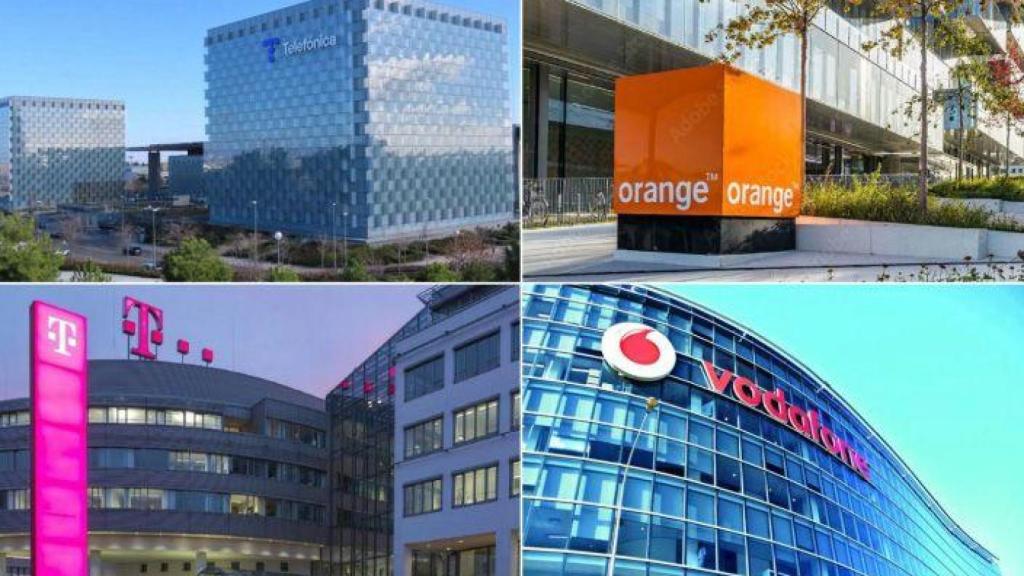 Telefónica, Vodafone, Deutsche Telekom y Orange superan los 1.300 millones de usuarios