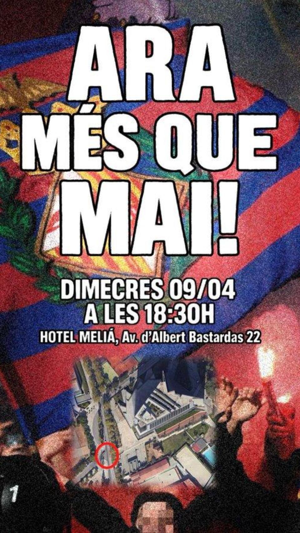 Convocatoria de la Grada para el Barça-Borussia Dortmund