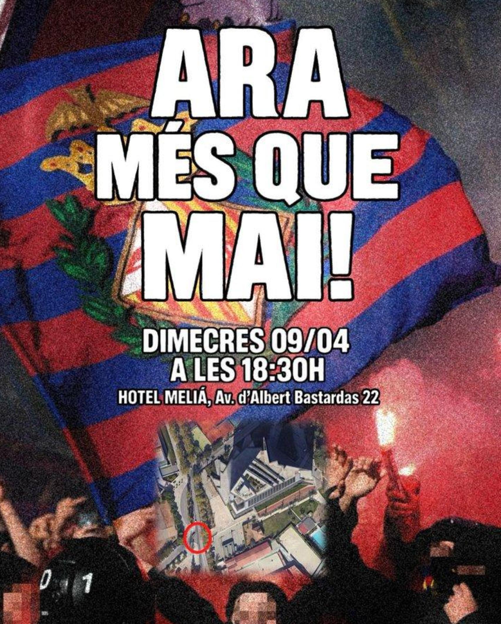 Convocatoria de la Grada para el Barça-Borussia Dortmund