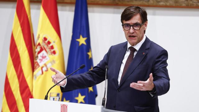El presidente de la Generalitat, Salvador Illa