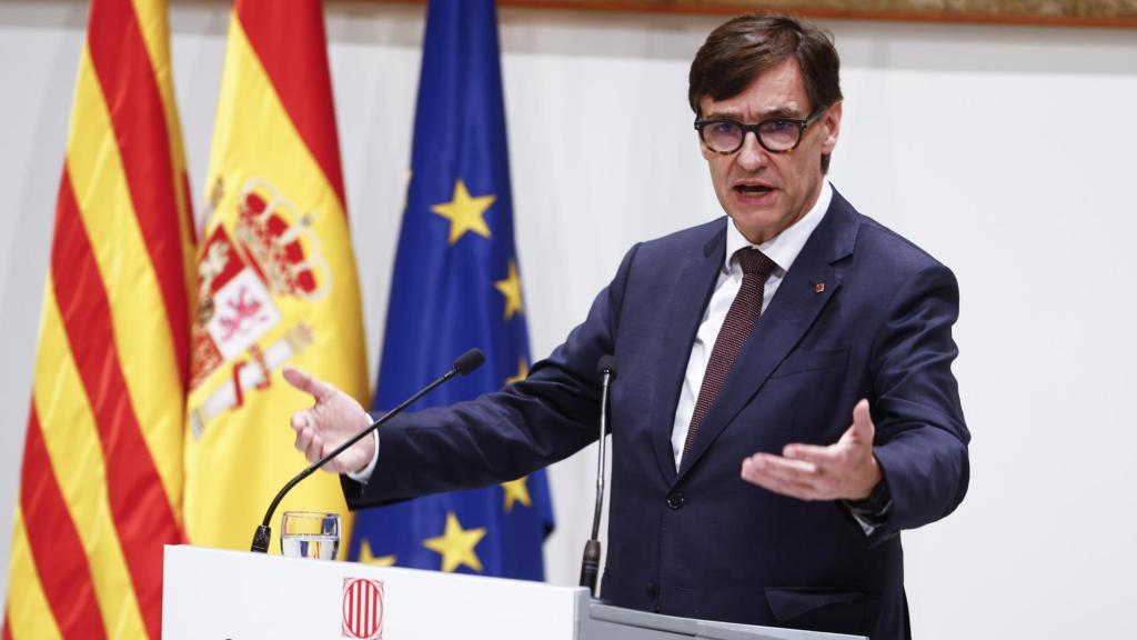 El presidente de la Generalitat, Salvador Illa
