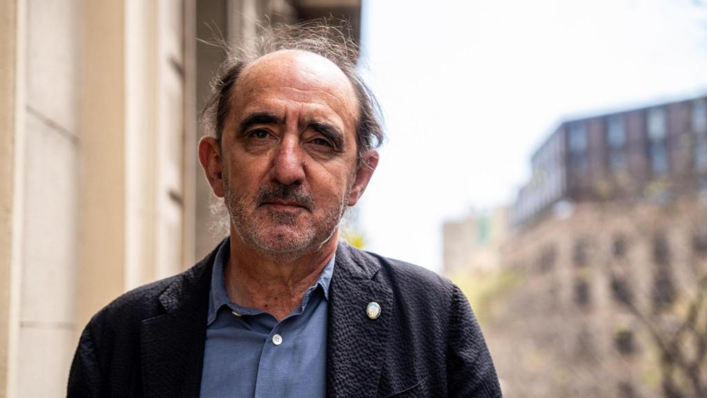 Daniel Innerarity, en el balcón de la redacción de 'Letra Global'