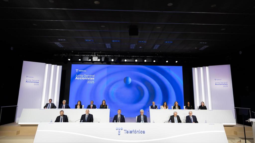 Marc Murtra, consejero ejecutivo de Telefónica, en la Junta de 2025