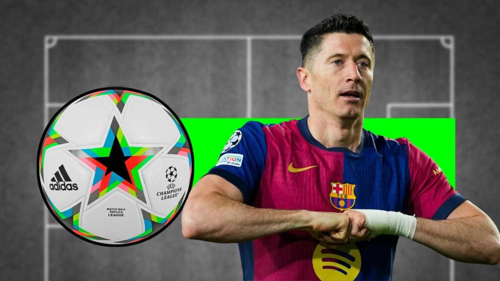 Robert Lewandowski, MVP del Barça-Borussia Dortmund