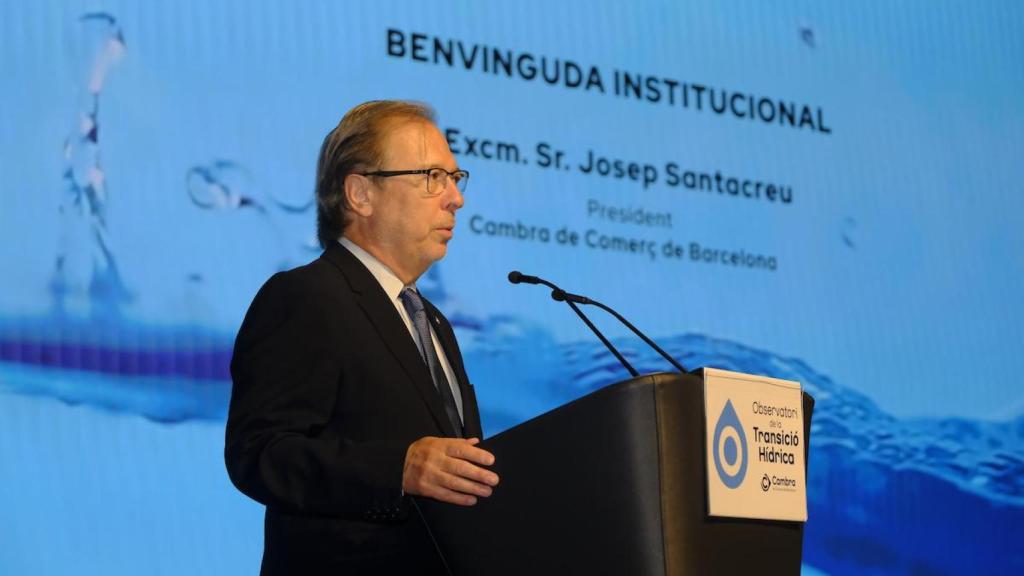Imatge de Josep Santacreu, president de la Cambra de Comerç de Barcelona