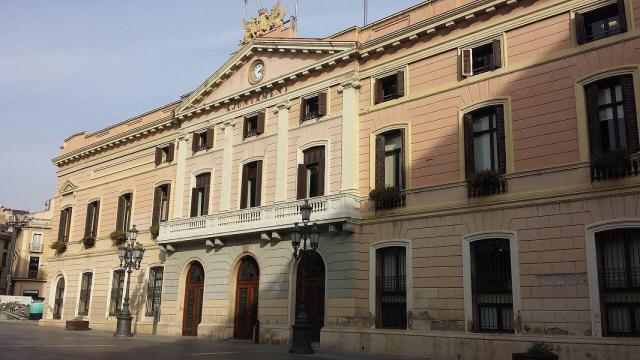 Fachada del Ayuntamiento de Sabadell