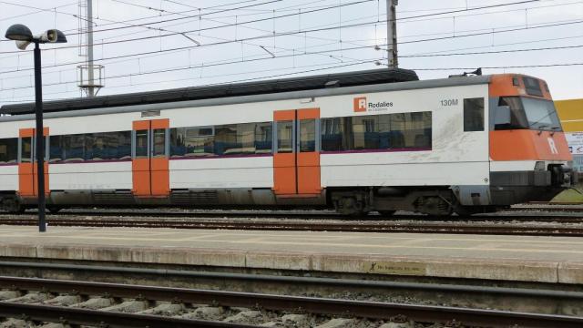 Un tren de Rodalies, en archivo