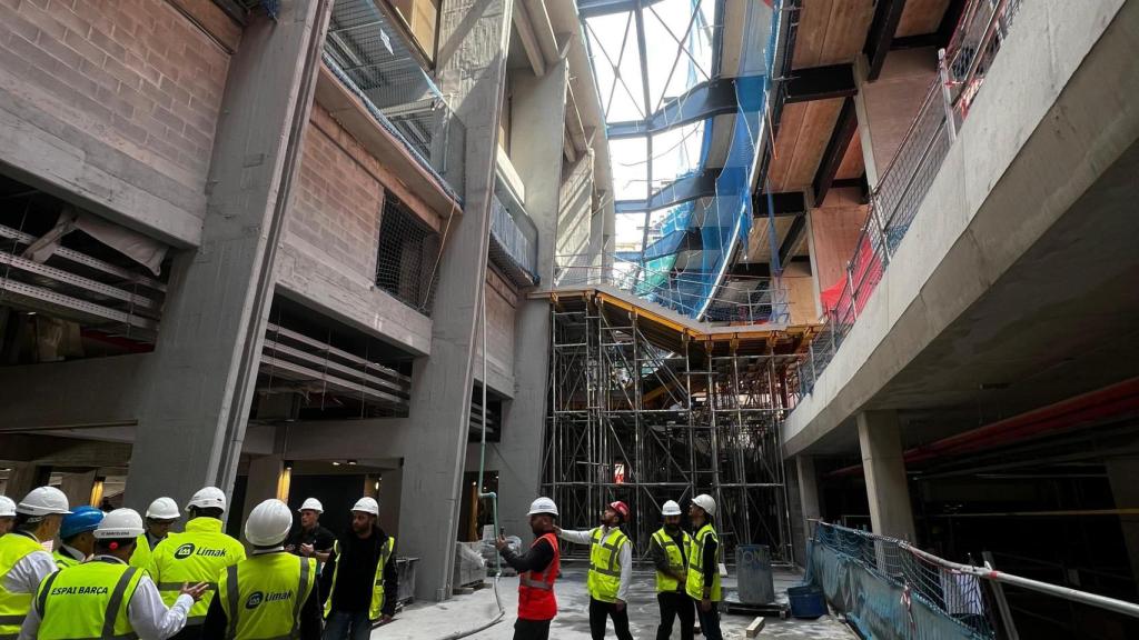 Los últimos avances en las obras del Camp Nou: 10 de abril de 2025