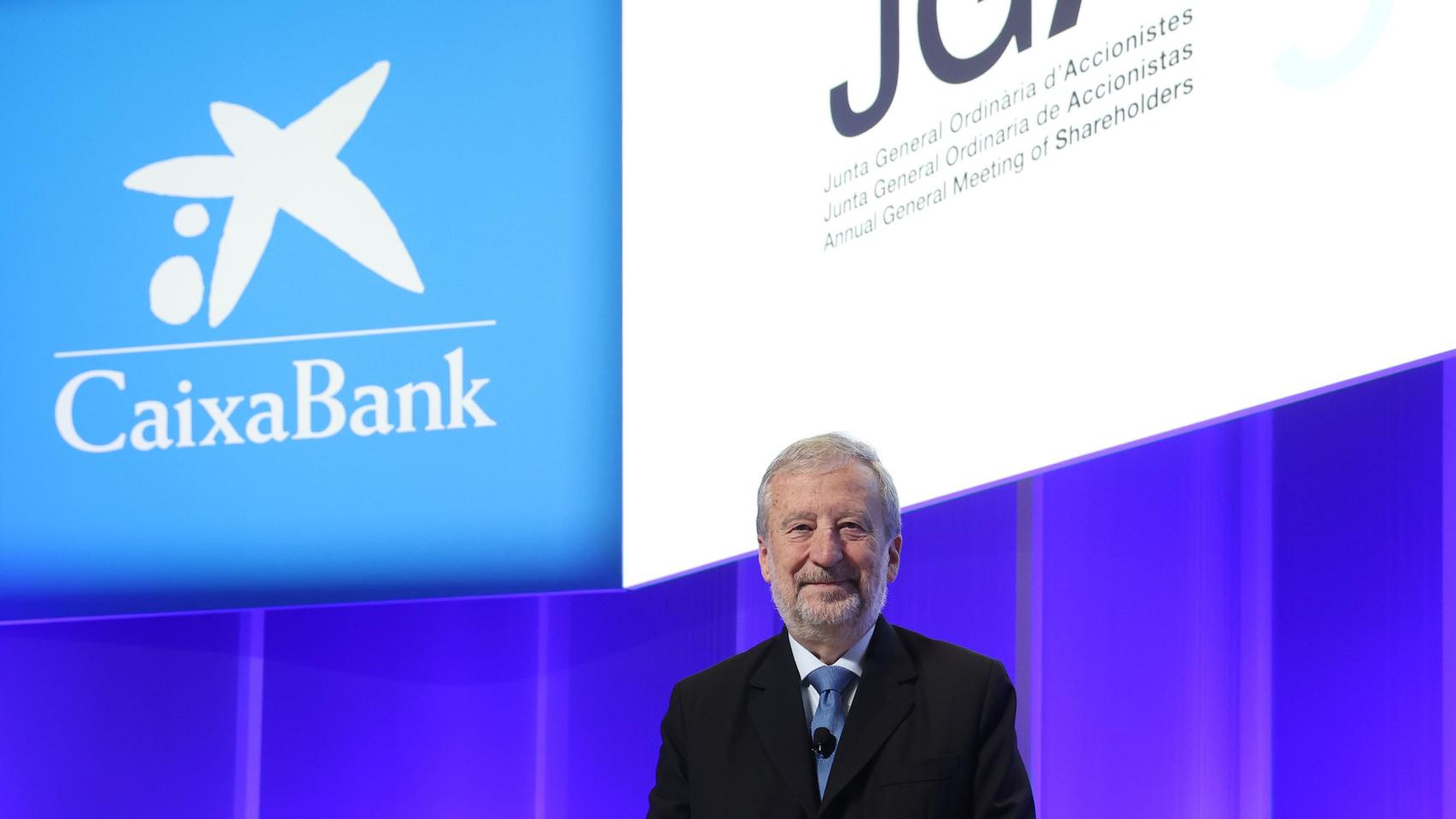 Tomas Muniesa, en su primera junta como presidente de Caixabank / CAIXABANK