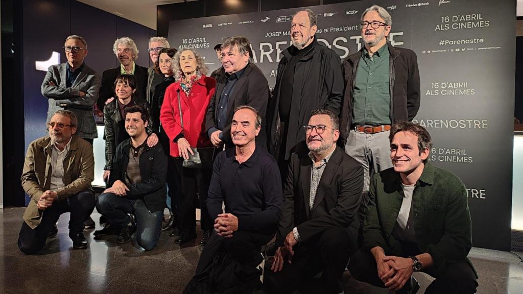 El equipo de 'Parenostre', con Toni Soler, guionista