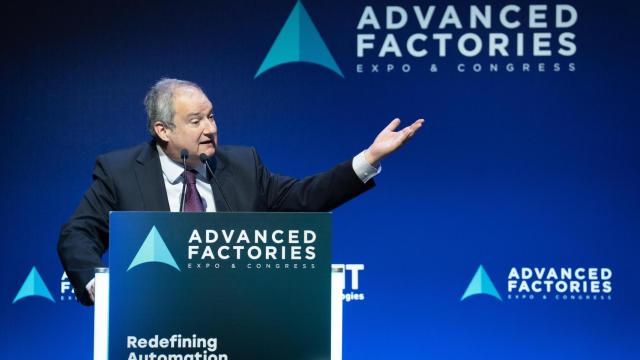 Jordi Hereu en el Advanced Factories 2025