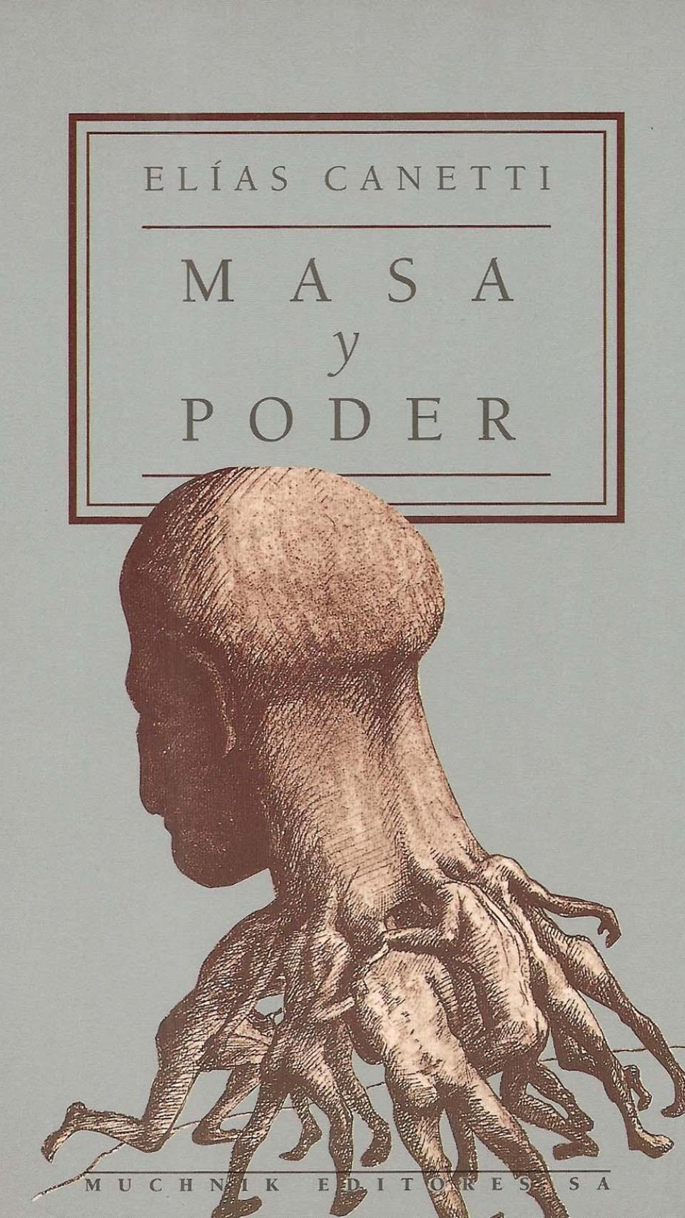 Portada de 'Masa y poder' de Elías Canetti