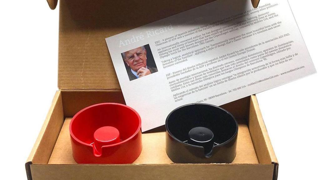 El famoso cenicero de melanina Copenhaguen, de André Ricard