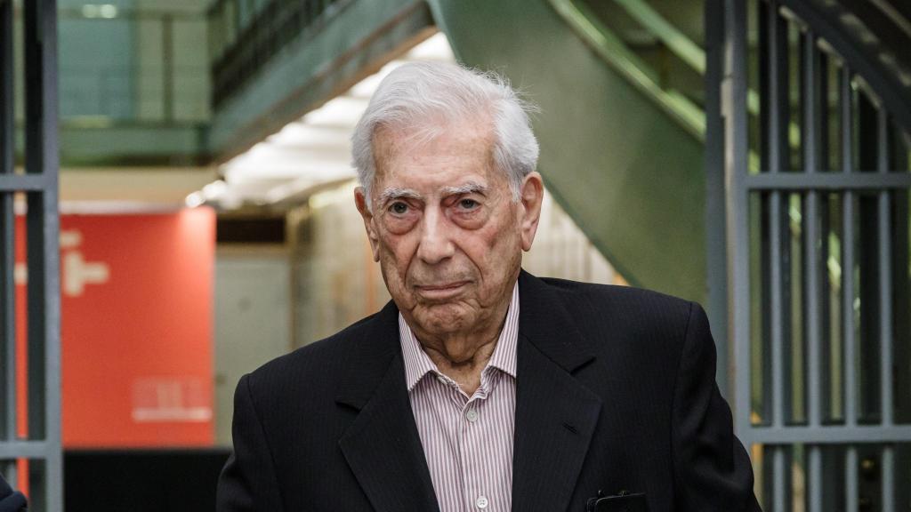 El escritor Mario Vargas Llosa en 2023