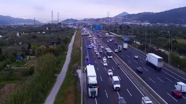 Accidente este lunes en Sant Feliu de Llobregat
