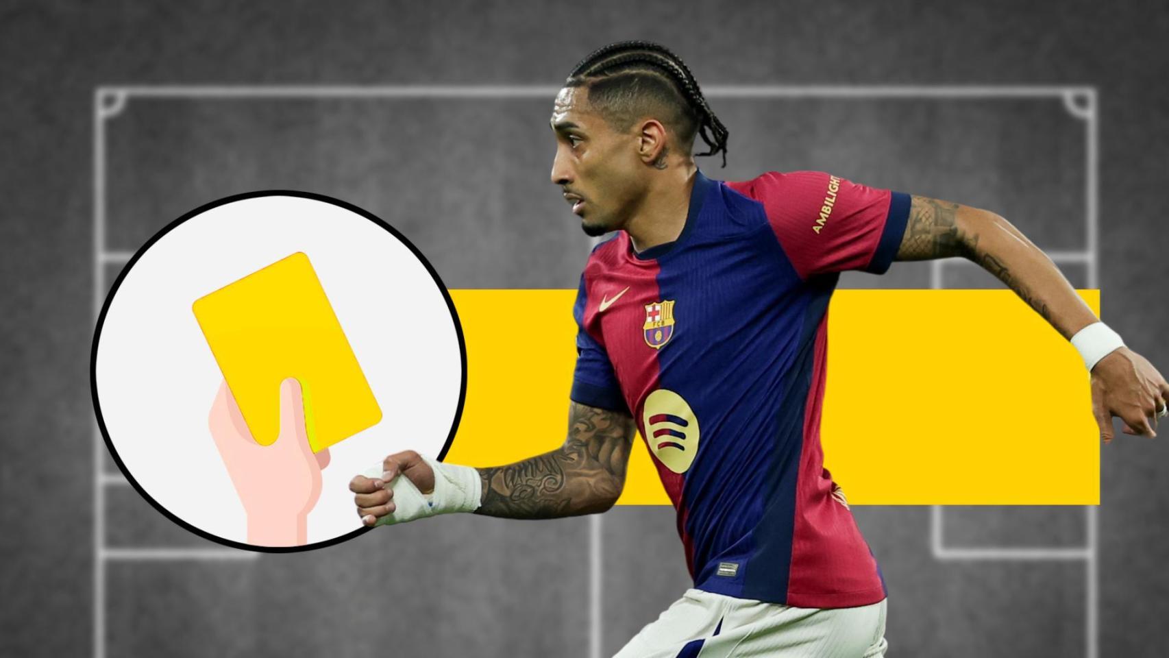 Tarjeta amarilla: Raphinha