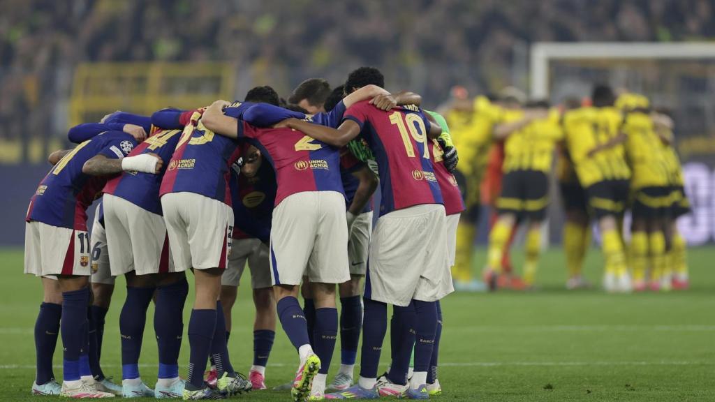 El Barça se concentra antes de enfrentarse el Dortmund en la Champions