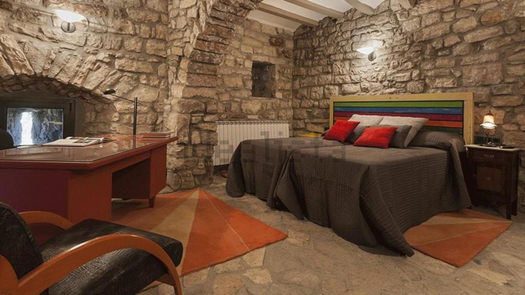 Habitación del castillo de Cervera