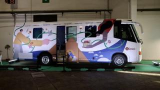 El bus del proyecto 'Transitar' de la Diputación de Barcelona