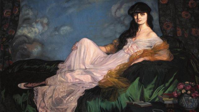 Retrato de la condesa Mathieu de Noailles (1913), de Ignacio Zuloaga, incluido en la exposición ‘Proust y las artes’ del Museo Thyssen-Bornemisza.