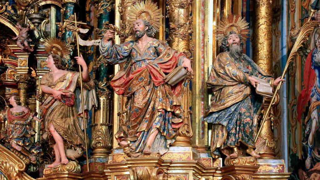 Así es el retablo barroco más grande de Cataluña, el retablo barroco del Miracle