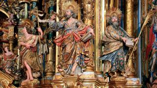 Así es el retablo barroco más grande de Cataluña, el retablo barroco del Miracle