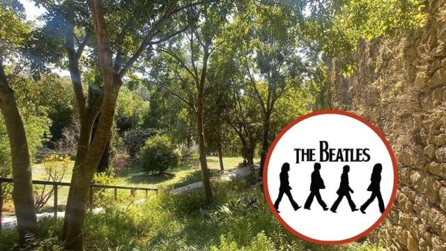 Fotomontaje jardines de John Lennon