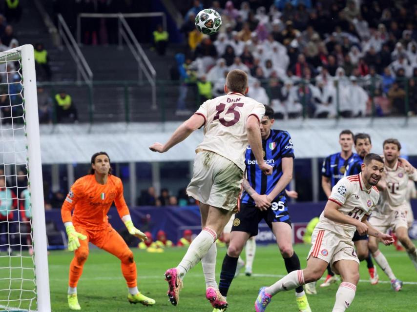 Duelo entre el Inter de Milán y el Bayern