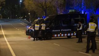 Un control policial de los Mossos d'Esquadra, en archivo