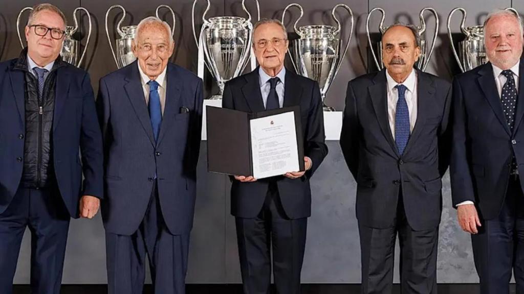 Florentino Pérez pren possessió del càrrec de president del Reial Madrid per setena vegada