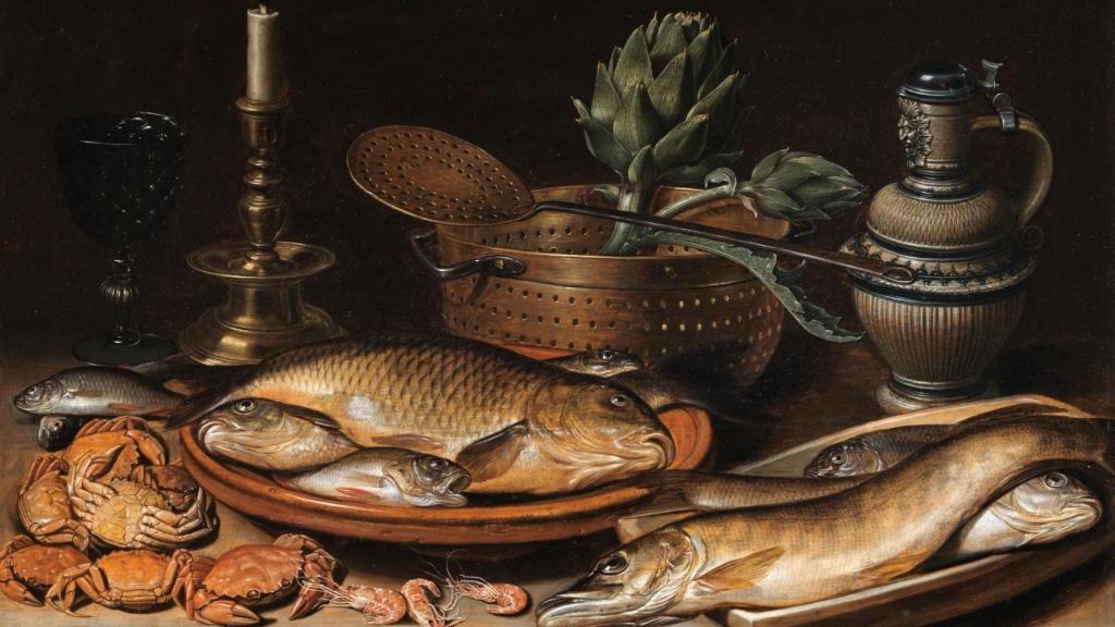 Imagen de un bodegón de Clara Peeters