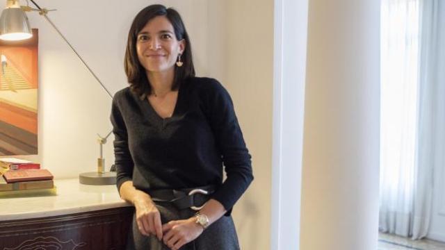 La editora de Acantilado, Sandra Ollo, en su editorial