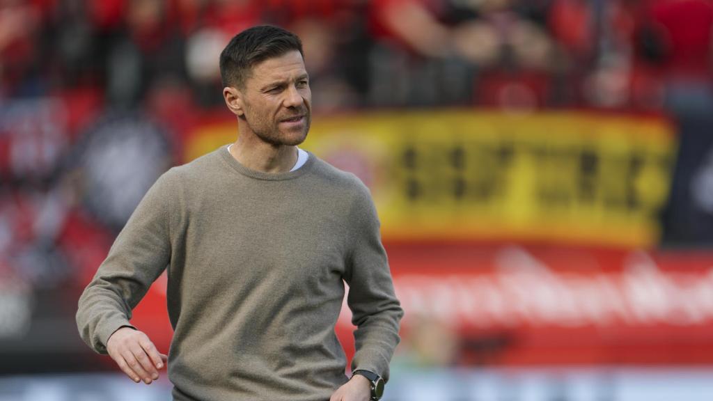 Xabi Alonso, entrenador del Bayer Leverkusen