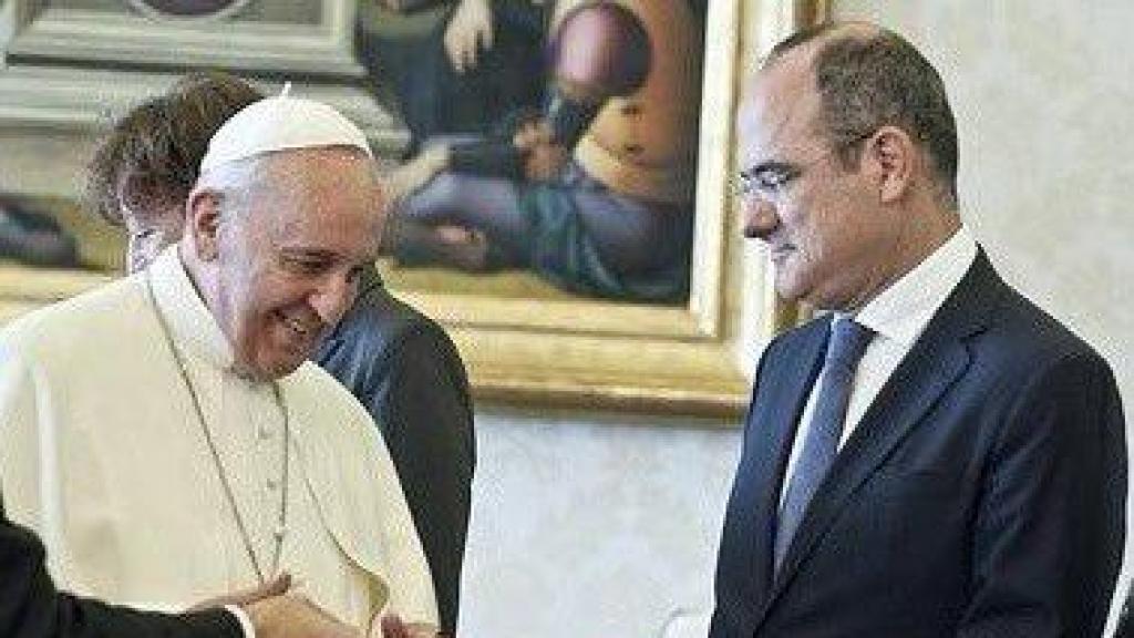 El papa Francisco y el 'conseller' Jaume Duch